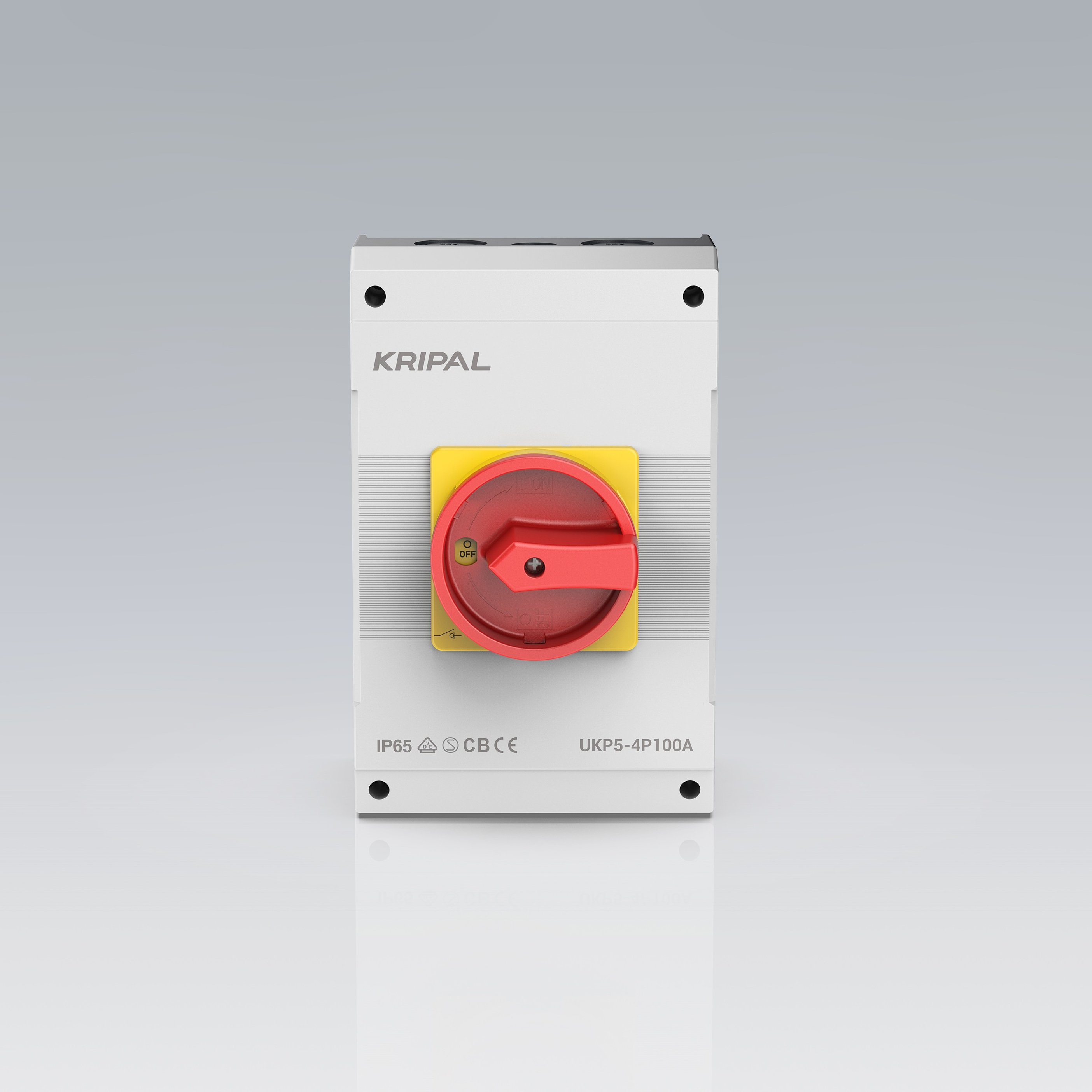 150A 3P IP65 Industrial Waterproof UKP Isolator Switch IEC standard