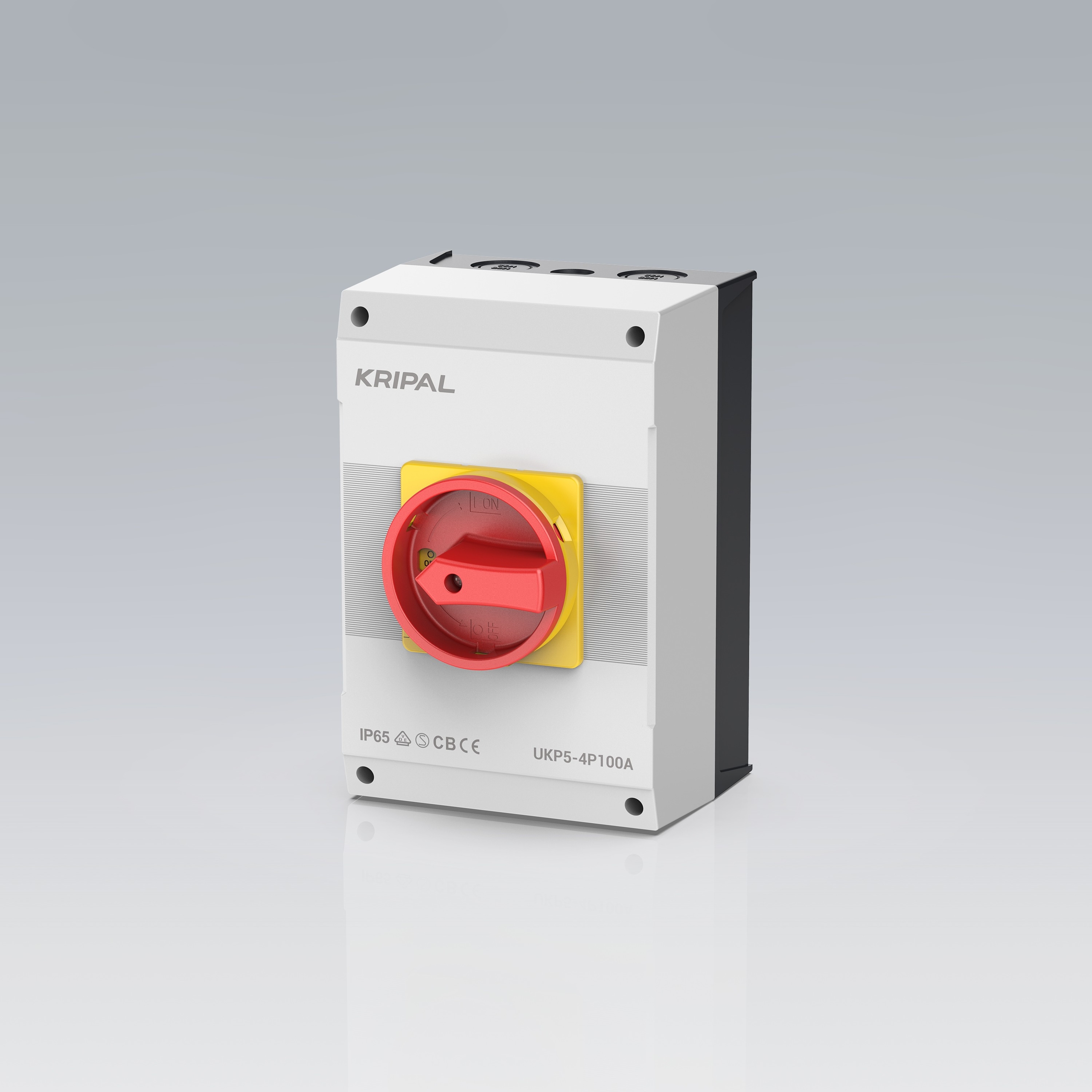 150A 3P IP65 Industrial Waterproof UKP Isolator Switch IEC standard